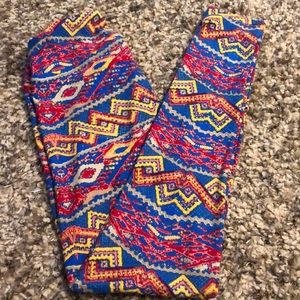 LuLaRoe tribal leggings